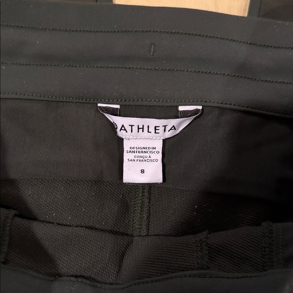 Athleta Headlands Hybrid Trek Mid Rise Jogger Black Women's 8 - Picture 6 of 7